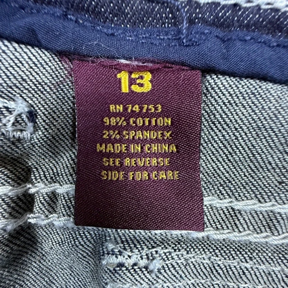Zana Di Jeans Womens Dark Wash Denim Shorts JS2964S4 Size 13 NWT